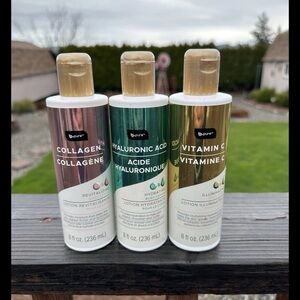 Hydrating Skincare Trio - Black, Green, Gold